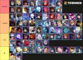 呪術廻戦のソシャゲの強さランクおもろいな…