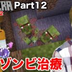 【セポクラ2】Part12 – 急遽撮影した村人ゾンビ治療で大苦戦www【マインクラフト / マイクラ】【セイキンゲームズ】