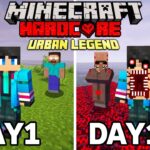 都市伝説の世界で100日ハードコアサバイバルした結果【 マイクラ / マインクラフト 】