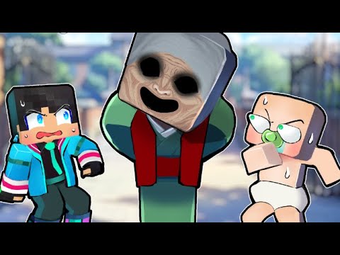 怖いおばあちゃんに誘拐された結果…【 マイクラ / マインクラフト 】