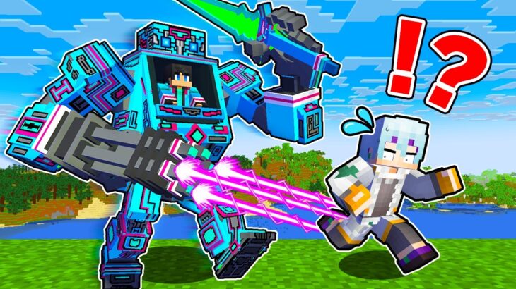 最強ロボットVS 7人で逃走中【 マイクラ / マインクラフト 】