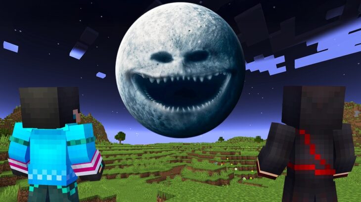 怖い月が目覚めた結果 The Moon Woke Up【 マイクラ / マインクラフト 】