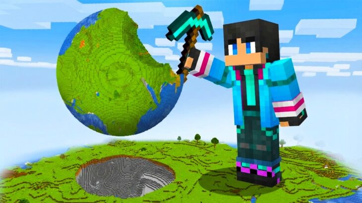 地球を壊すマインクラフト？？？？？？【 マイクラ / マインクラフト 】