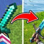 ブロックからリアルなアイテムが出るマインクラフト【 マイクラ / マインクラフト 】