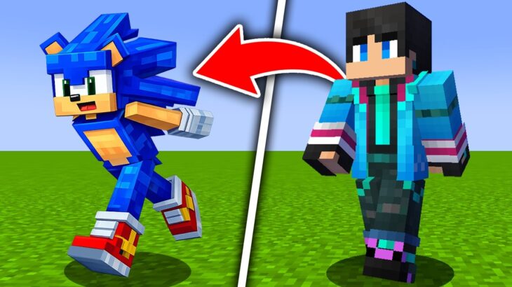 ソニックに変身できる世界でスーパーソニックになる【 マイクラ / マインクラフト 】