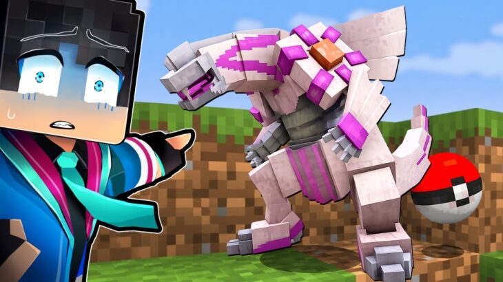 ポケモンがブロックから出てくるマインクラフト【 マイクラ / マインクラフト 】
