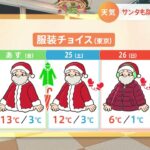 【１２月２４日関東の天気予報】クリスマス寒波にご注意