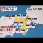 新型コロナ　近畿で新たに５３人の感染　大阪３３人、兵庫５人、京都１０人、滋賀４人、奈良１人