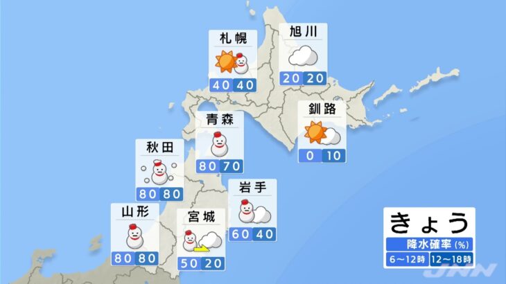 【12月27日 朝 気象情報】これからの天気