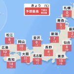 【12月30日 昼 気象情報】これからの天気