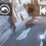 『通行人らともみ合い走り去る男』防犯カメラに…ブランド品販売店にトラック突っ込む(2021年12月28日)
