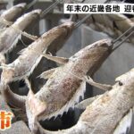 さばきたての「マグロ」に「祝い焼き鯛」恒例『大魚市』を開催　和歌山などで迎春準備(2021年12月28日)