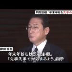 岸田首相 オミクロン株への対応「年末年始も先手の対応を」