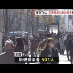 全国のコロナ新規感染５０１人 東京は７６人