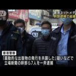 香港ネットメディア　幹部一斉逮捕で組織解散へ(2021年12月29日)