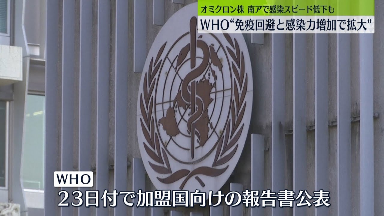 【WHO】免疫回避の力と感染力の増加で…感染急拡大