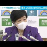 東京感染者 来週1万人で「まん延防止」?(2022年1月15日)