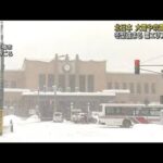 北日本で大雪や吹雪に警戒　冬型強まり雪エリア拡大(2022年1月3日)