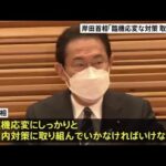 岸田首相 オミクロン株「臨機応変に対策取り組む」関係閣僚会合で