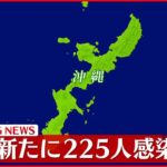 【速報】沖縄で新たに２２５人感染確認 新型コロナ