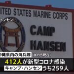 在日米軍基地で新型コロナの感染拡大続く 沖縄の海兵隊は４１２人