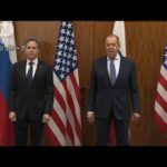 米ロ外相が会談　緊迫のウクライナ情勢めぐり(2022年1月22日)