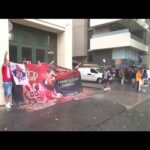 ジョコビッチ選手　入国拒否　支持者らが抗議デモ(2022年1月7日)