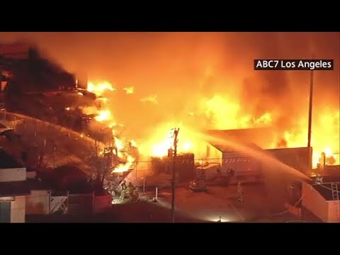米カリフォルニア州で大規模火災