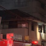 大阪市で住宅火災…７０代とみられる女性が意識不明の重体　城東区の２階建て住宅（2022年1月15日）