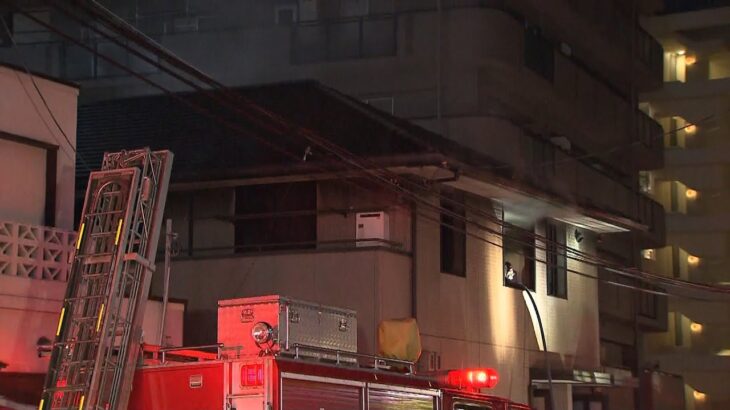 大阪市で住宅火災…７０代とみられる女性が意識不明の重体　城東区の２階建て住宅（2022年1月15日）