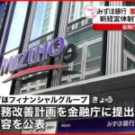 【みずほ銀行】相次ぐ障害 “業務改善計画”を提出