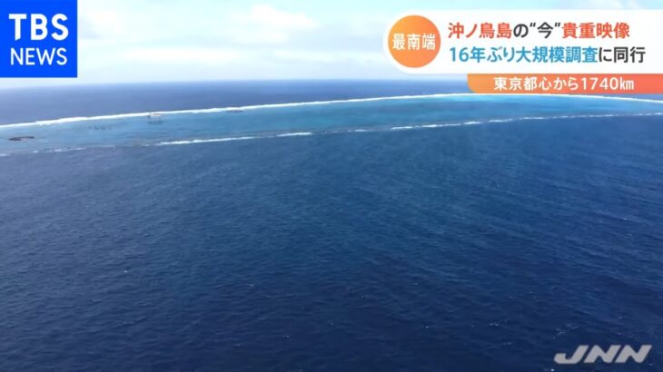 日本最南端・沖ノ鳥島の貴重映像、１６年ぶりの大規模調査に同行