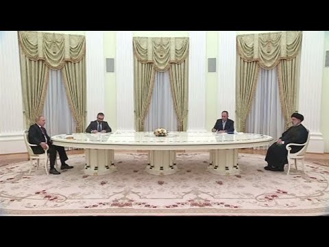 対米連携を確認か ロシア・イラン首脳会談