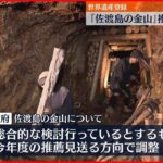 【世界遺産見送る方向】国内推薦候補「佐渡島の金山」世界遺産登録見送りへ