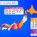 政府 １８道府県への“まん延防止”適用方針 来月２０日まで