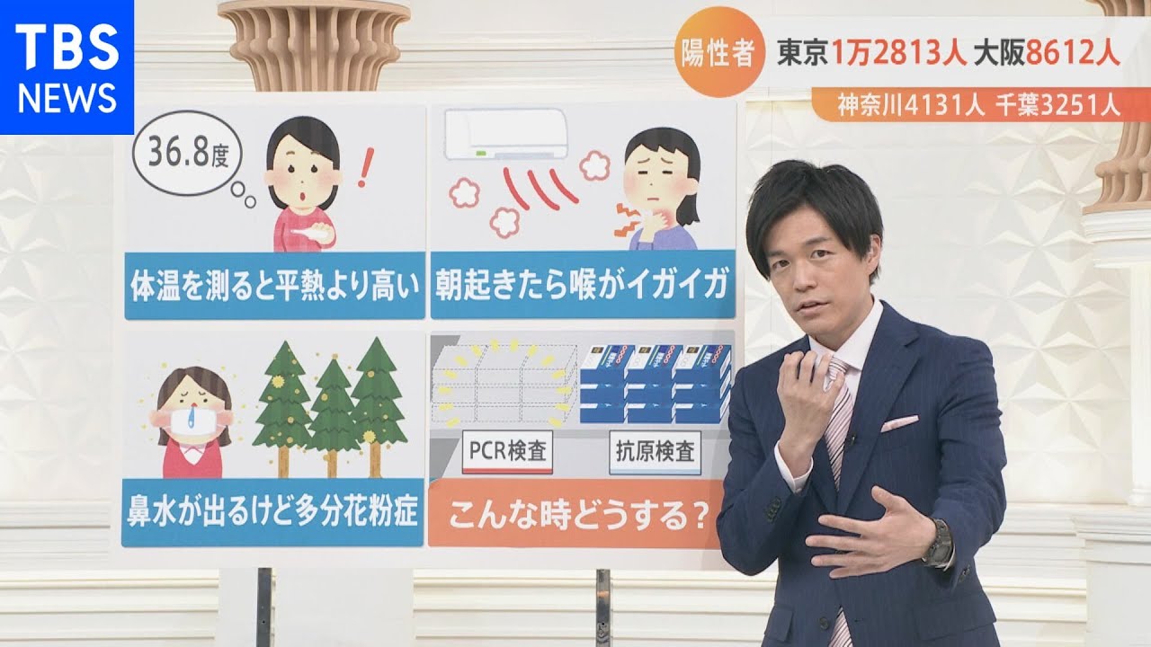 【解説】朝起きて喉イガイガはコロナかも？喉の痛みがオミクロン株の特徴です［新型コロナ］【Ｎスタ】