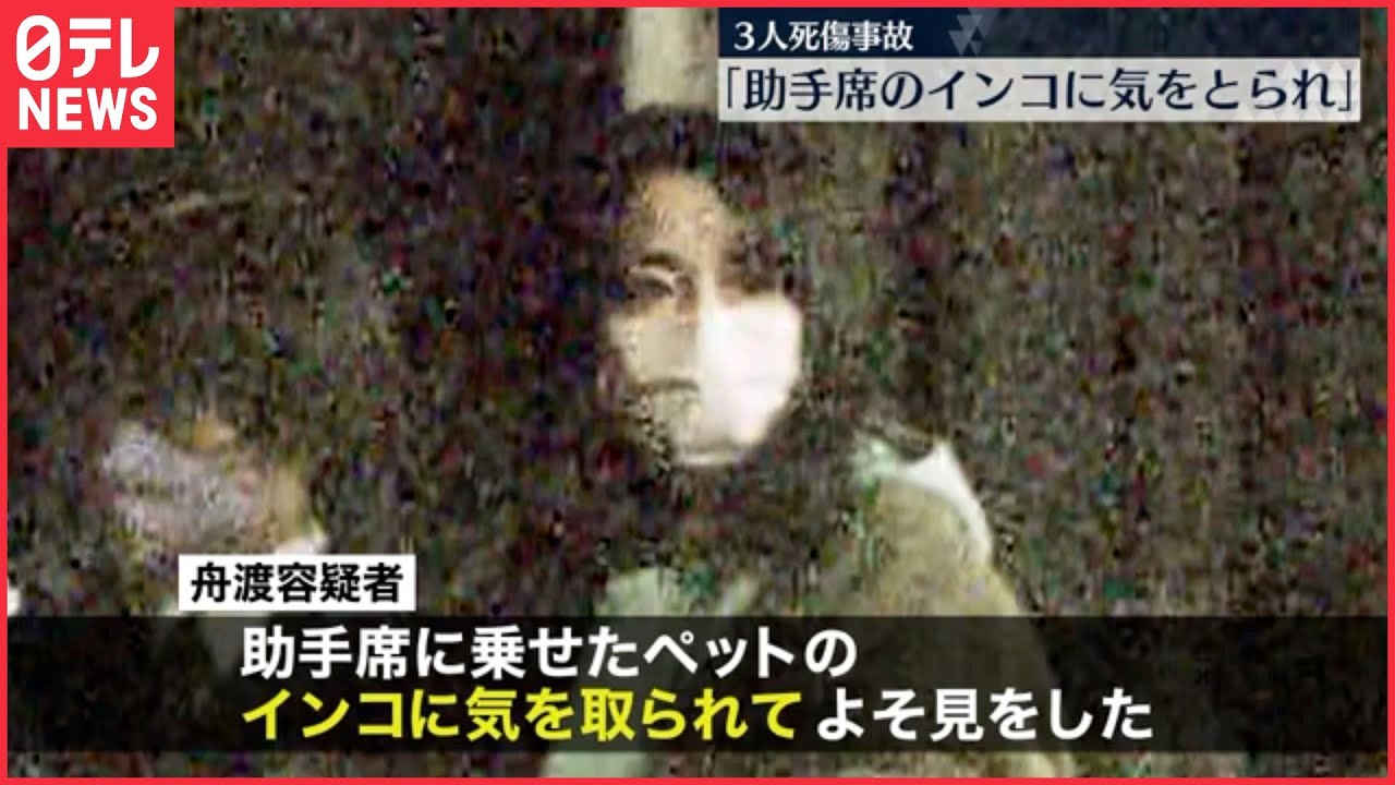 【川崎３人死傷事故】「よそ見した」インコを病院に連れて行く途中に…