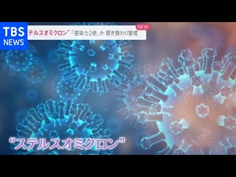 “ステルスオミクロン”への置き換わりに警戒 感染力が２倍との指摘も【news23】