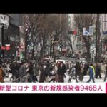 【速報】新型コロナ　東京の新規感染9468人　3日連続9000人超(2022年1月23日)