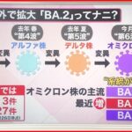 【解説】“新オミクロン株”「BA.2」 感染力強い…その特徴は？　新型コロナウイルス
