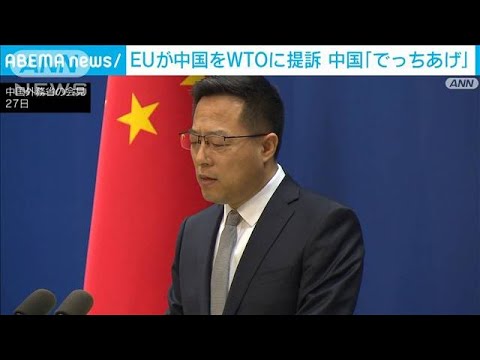 EUが中国をWTOに提訴　中国「でっち上げ」(2022年1月27日)
