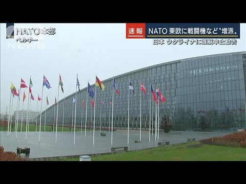 NATO「東欧に追加派遣」対ロシアで強硬姿勢　日本はウクライナ“渡航中止勧告”(2022年1月24日)