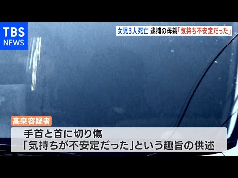 0歳から5歳の幼い女の子3人死亡 逮捕された母親（27）「気持ちが不安定だった」　