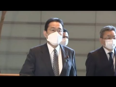 【速報】岸田総理「1日100万回」接種を関係閣僚に指示