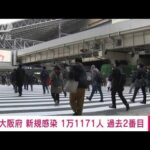 【速報】大阪の新規感染1万1171人　過去2番目の多さ(2022年2月2日)