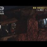 東京・世田谷区の住宅密集地で火災　1人が死亡(2022年2月17日)