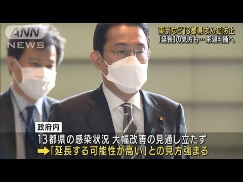 東京など13都県「まん延防止」の延長　来週判断へ(2022年2月3日)