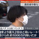 【逮捕】違法パチスロ店摘発　責任者や客ら17人　東京・渋谷