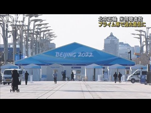 北京五輪　米視聴者数がプライム帯で過去最低に(2022年2月23日)
