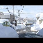 日本海側で大雪続く　新潟・兵庫で記録的積雪(2022年2月24日)